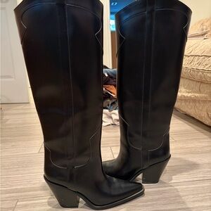 H&M Black Over the Knee Boots